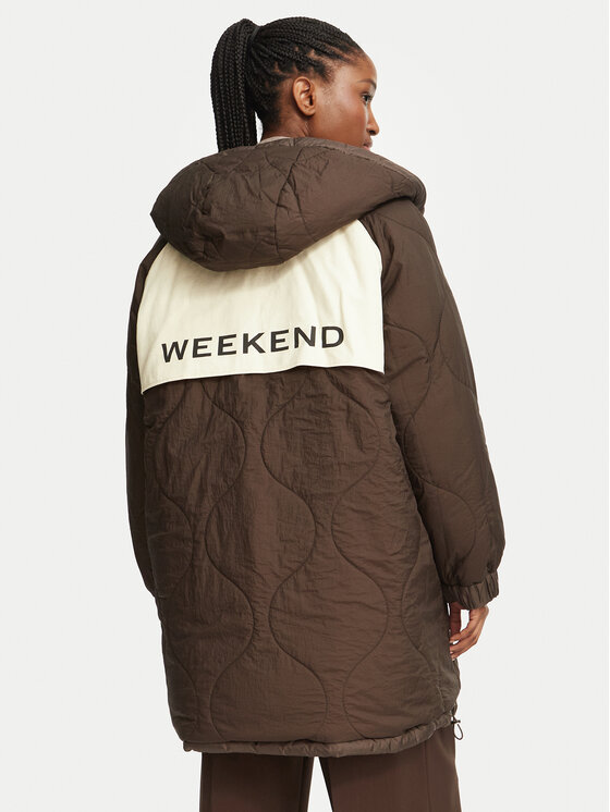 Weekend Max Mara Weekend Max Mara Zimné bundy Anfora 2625496062 Hnedá Regular Fit
