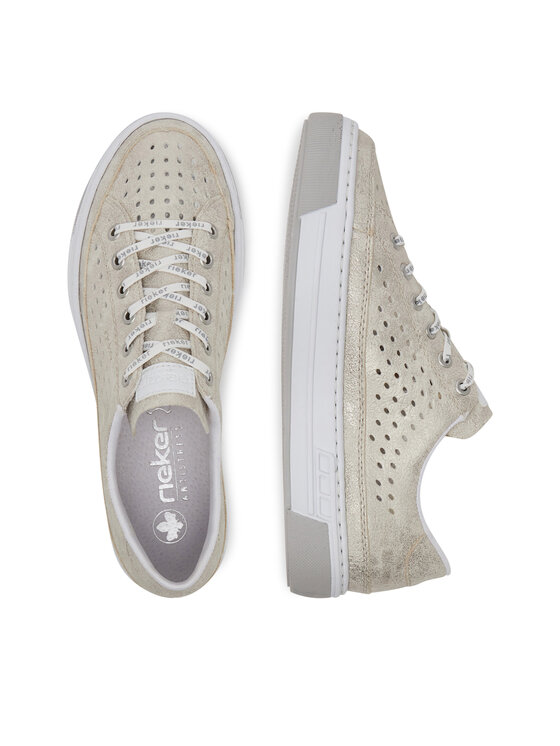 Rieker Rieker Sneakers L8849-60 Goldfarben