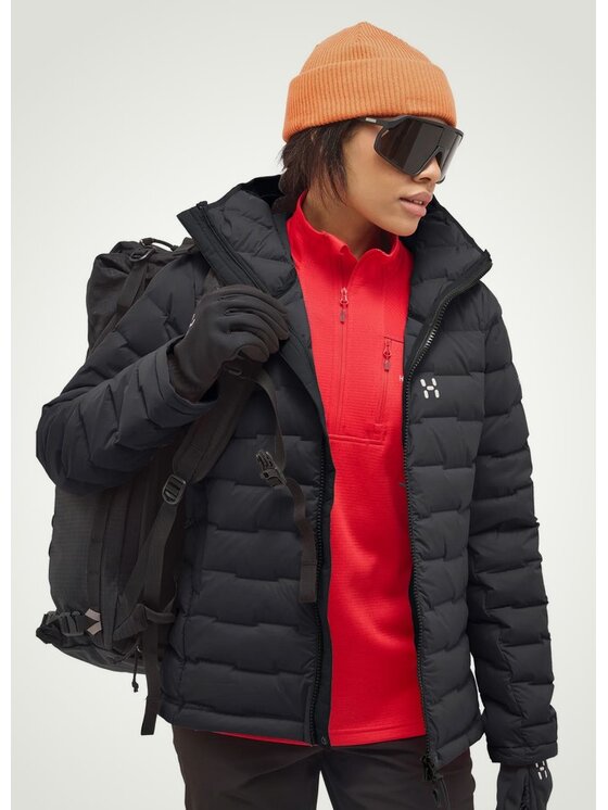 Haglöfs Haglöfs Kurtka puchowa Spitz Down Hood Women Czarny Active Fit