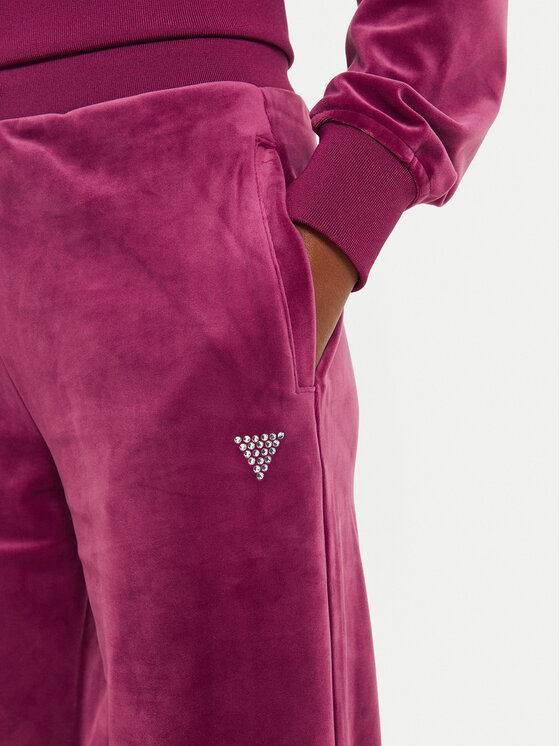 Guess Guess Спортивні штани V3BB26 KBXI2 Рожевий Regular Fit
