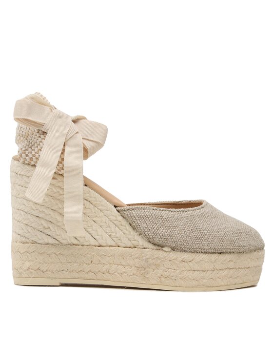 Női Espadrilles Manebi, Méret: 36, Bézs, Wedge Espadrilles O 7.1 WV