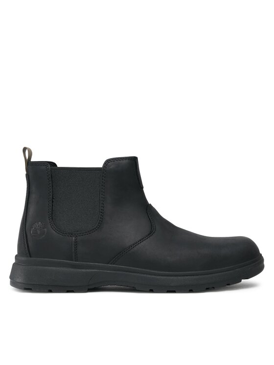 Timberland Členková obuv s elastickým prvkom Atwells Ave Chelsea TB0A5R9M0151 Čierna