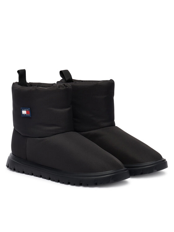 Tommy Jeans Tommy Jeans Апрески Tjw Snow Boot EN0EN02823 Черен