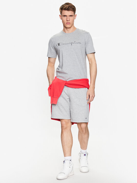 Champion Champion Marškinėliai 218490 Pilka Regular Fit