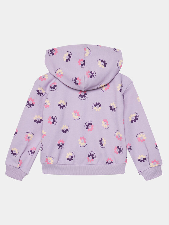 United Colors Of Benetton United Colors Of Benetton Світшот 384XG502Y Фіолетовий Regular Fit