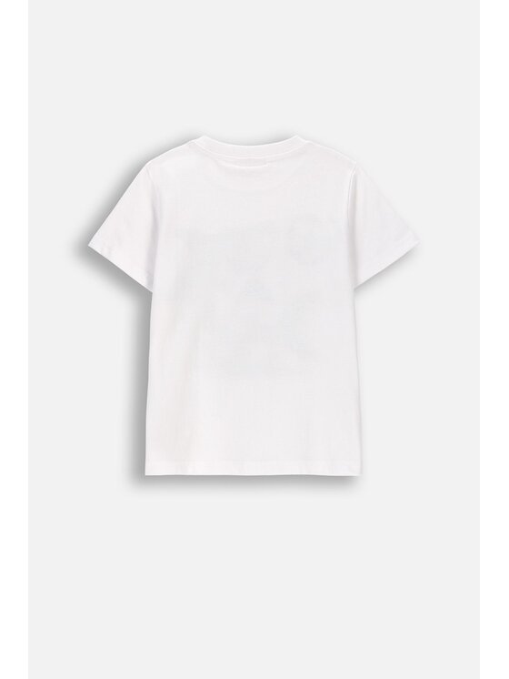 Coccodrillo Coccodrillo T-Shirt WC6143208VBB-001 Biały Regular Fit
