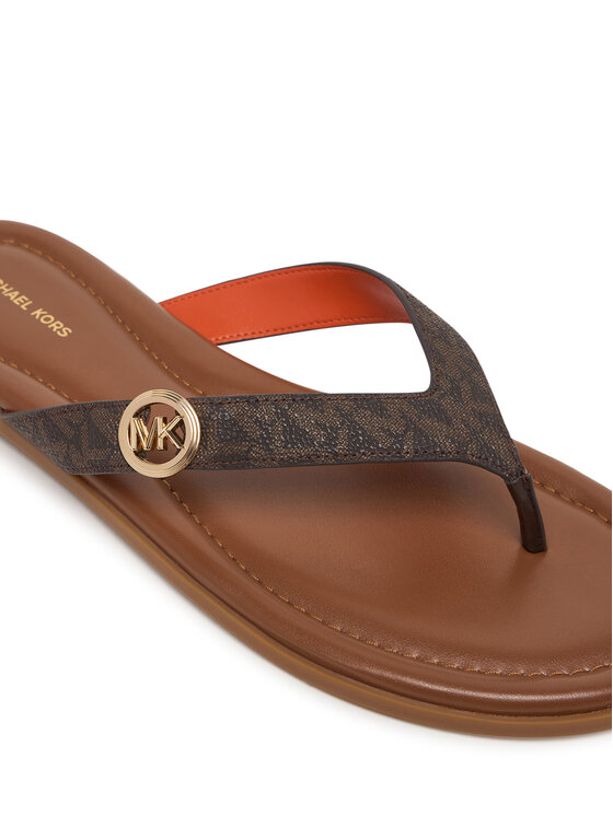 MICHAEL Michael Kors MICHAEL Michael Kors Zehentrenner Ering Thong 40S6ERFS1B Braun