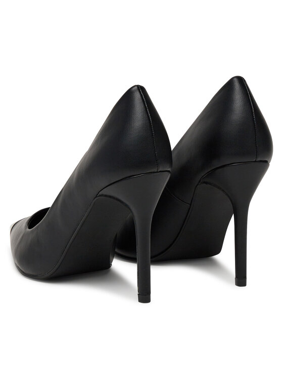 DeeZee DeeZee Pantofi cu toc subțire S4P1693702 Negru
