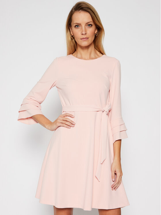 DKNY DKNY Коктейльна сукня DD0K1042 Рожевий Regular Fit