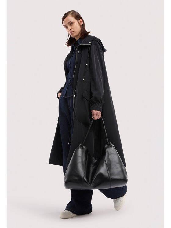 Trussardi Trussardi Cappotto invernale R121A000741N033 Nero Regular Fit