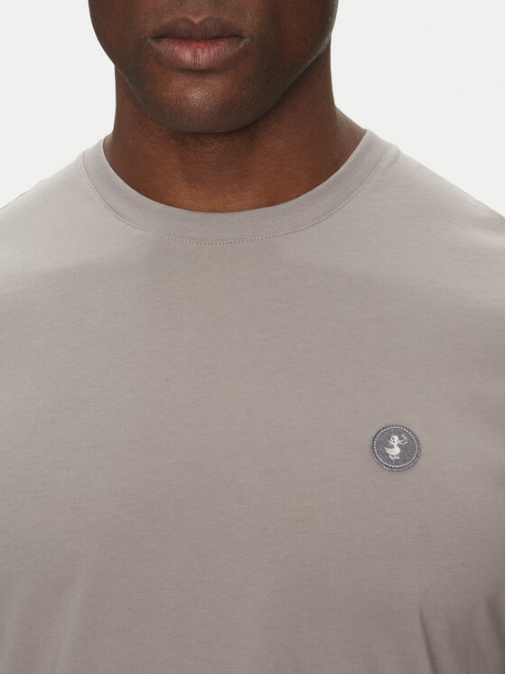 Save The Duck Save The Duck T-krekls DT1194M BESY20 Pelēks Regular Fit