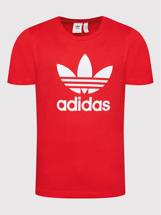 adidas T-Shirt adicolor Classics Fit Regular Trefoil HE9511 Rot