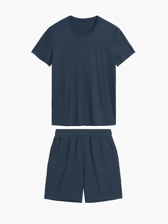 Atlantic Atlantic Piżama Soft set Granatowy