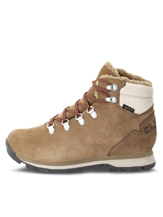 Jack Wolfskin Jack Wolfskin Trekking čevlji Thunder Bay Texapore Mid W 4053681 Rjava