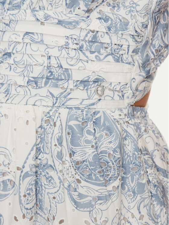 Guess Guess Vasarinė suknelė Sl Palma Long W4GK46 WG571 Spalvota Regular Fit