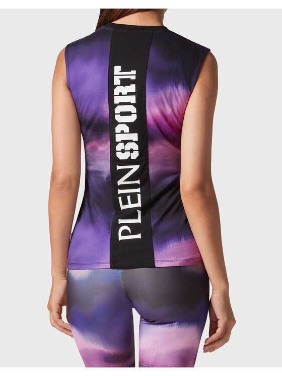 Plein Sport Plein Sport Top 6197 Fialová Regular Fit