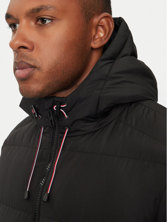 Hechter Paris Hechter Paris Vatovaná bunda 50170 142213 Černá Regular Fit