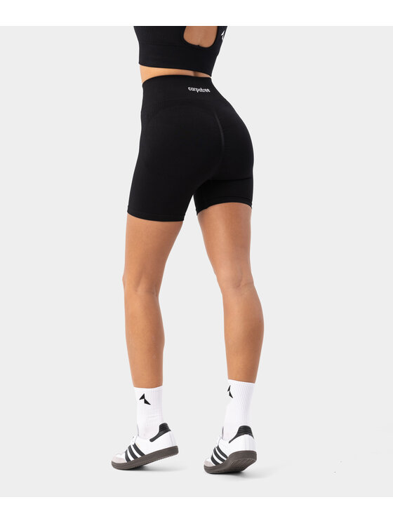 Carpatree Carpatree Szorty sportowe Blaze shorts Czarny Fitted Fit