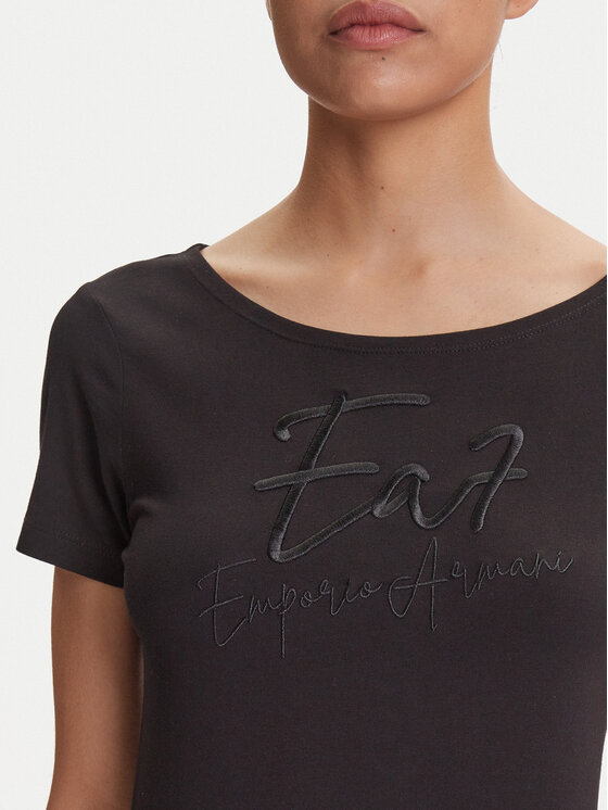 EA7 Emporio Armani EA7 Emporio Armani T-Shirt 7W000184 AF10373 UC001 Czarny Regular Fit