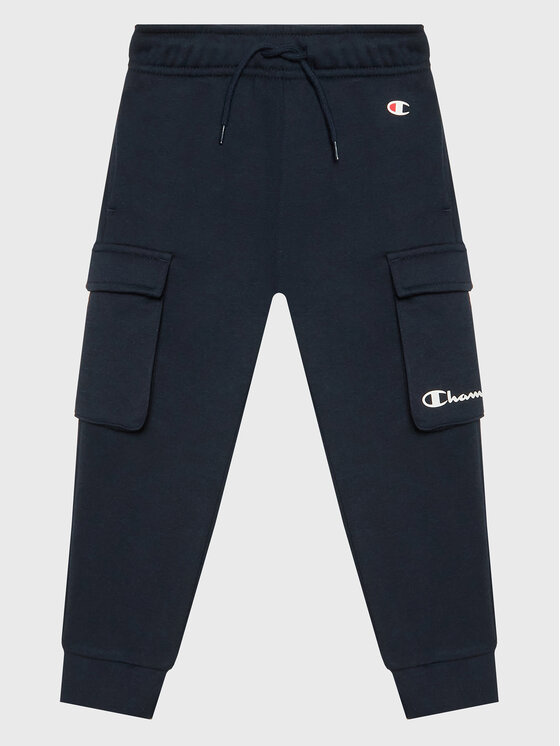 Champion Champion Pantaloni da tuta Rib Cuff 305364 Blu scuro Regular Fit