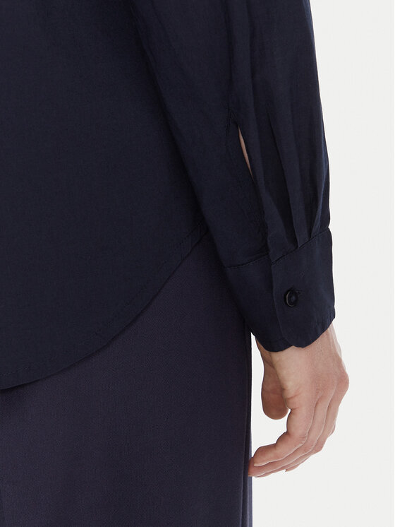 United Colors Of Benetton United Colors Of Benetton Krekls 5WPQDQ0AX Tumši zils Regular Fit