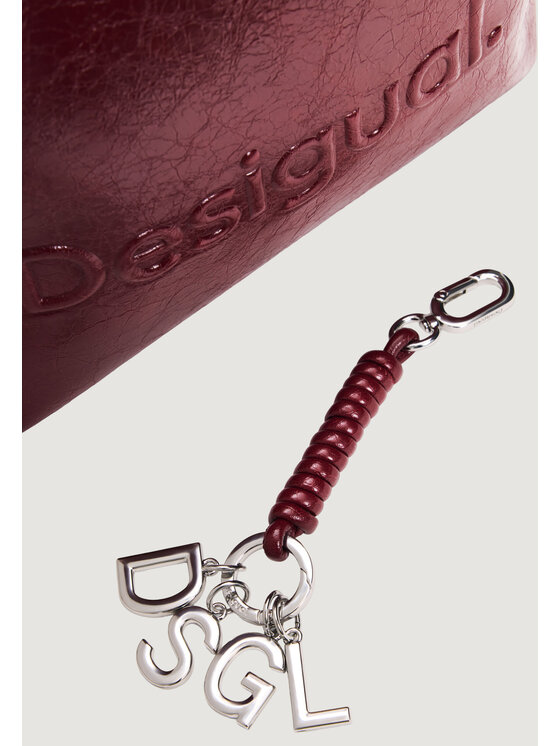 Desigual Desigual Σακίδιο BACK_HALF LOGO LUENA NF Κόκκινο