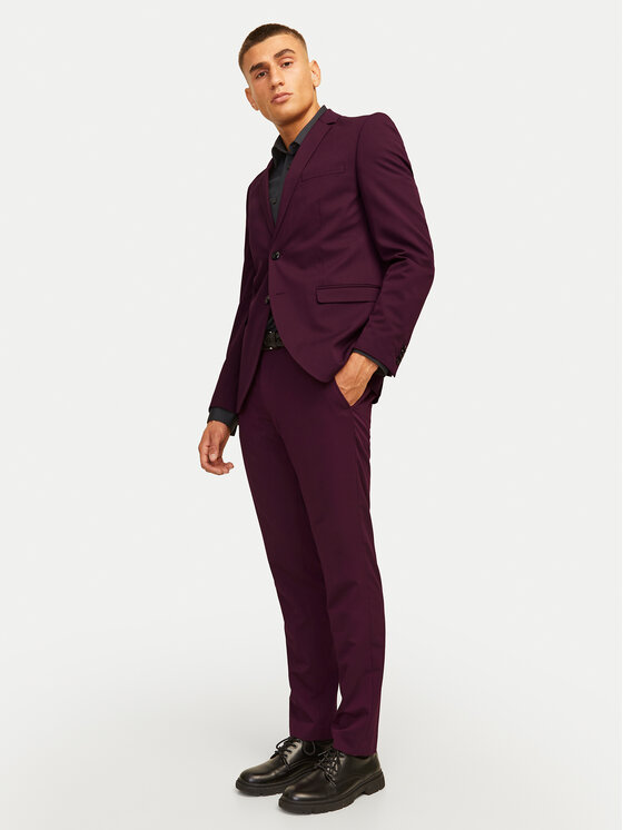 Jack & Jones Jack & Jones Uzvalks Franco 12181339 Violets Super Slim Fit