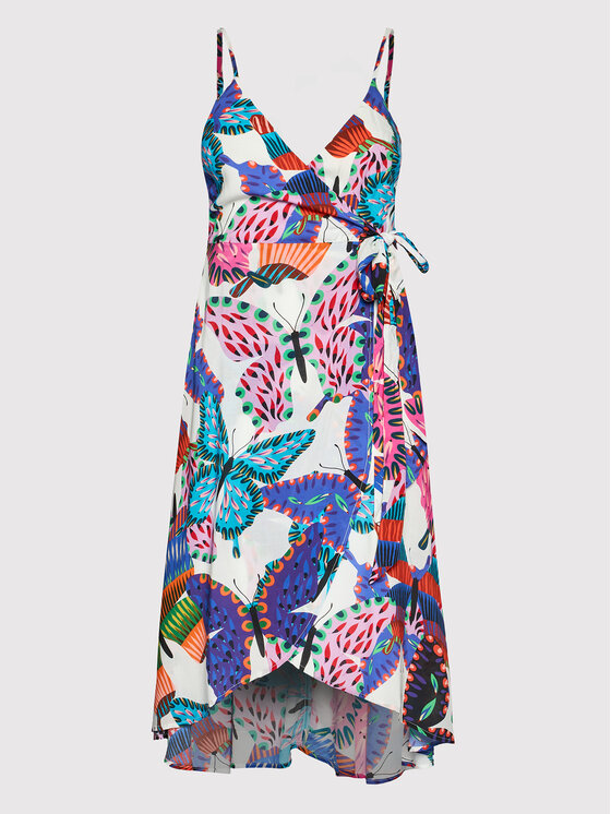 Desigual Desigual Letní šaty Alana 22SWMW11 Barevná Regular Fit
