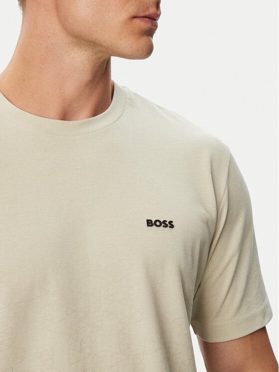 BOSS BOSS T-Shirt GOC Swing AO 50566856 Beżowy Regular Fit
