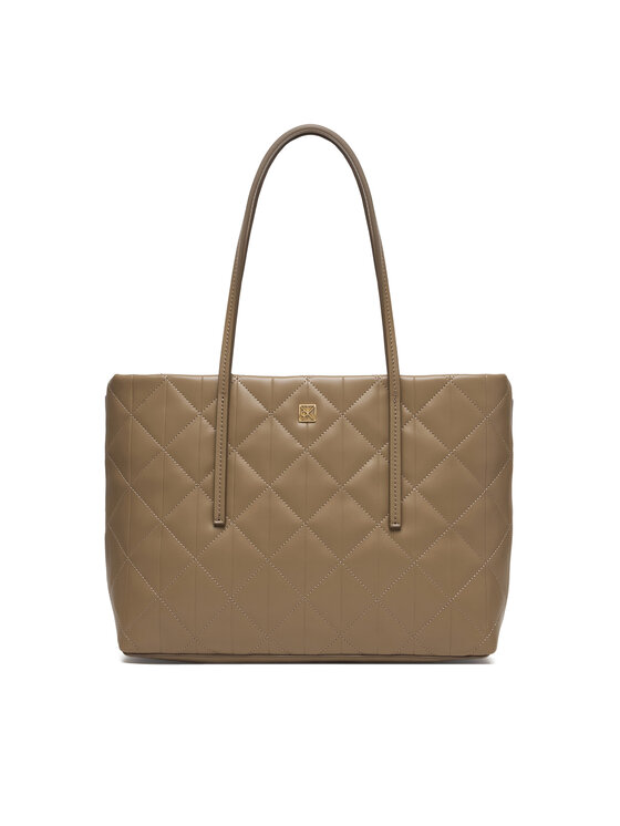 Calvin Klein Calvin Klein Käekott Quilted Small Tote LV04F3325G Beež