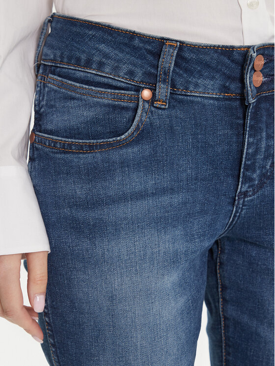 Wrangler Wrangler Džinsi Bold 112371207 Tumši zils Bootcut Fit