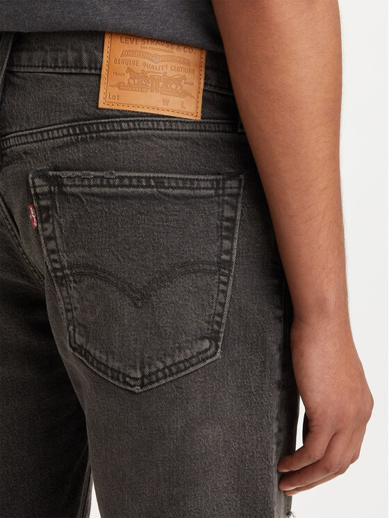 Levi's® Levi's® Kratke traperice 398640099 Crna Straight Fit