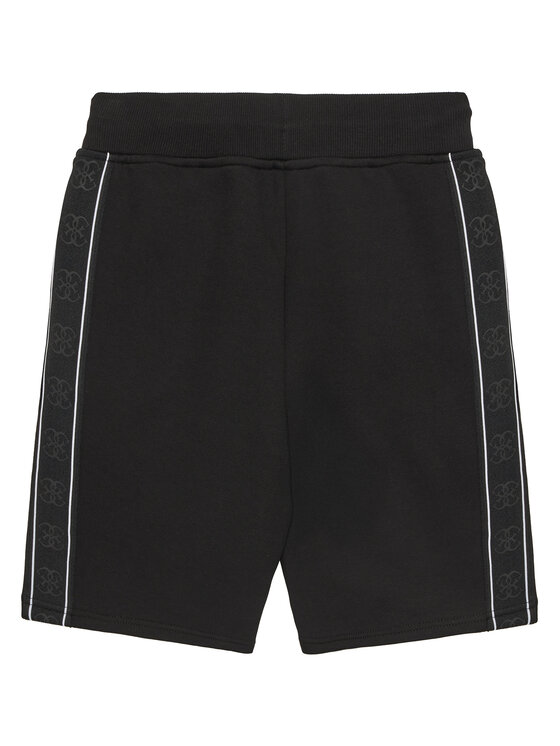 Guess Guess Pantaloni scurți sport L5GD19 KB3P2 Negru Relaxed Fit
