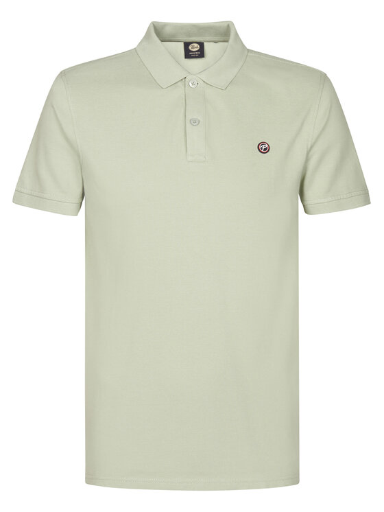 Petrol Industries Petrol Industries Polo M-ROS-POL002 Zielony Regular Fit