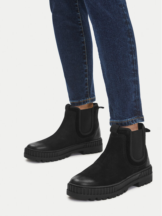 Lasocki Lasocki Klassische Stiefeletten CEO-WI23-N-PUSZAN-01 Schwarz
