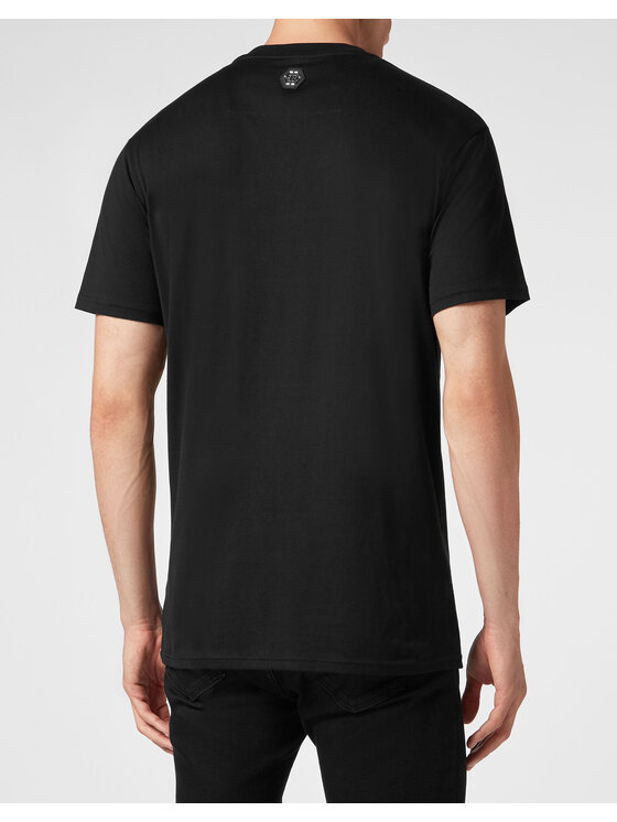 PHILIPP PLEIN PHILIPP PLEIN T-Shirt 457 Czarny Regular Fit