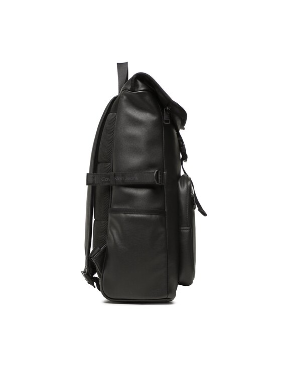 Calvin Klein Jeans Calvin Klein Jeans Rucksack Ultralight Roll Top Bp45 Pu K50K510500 Schwarz