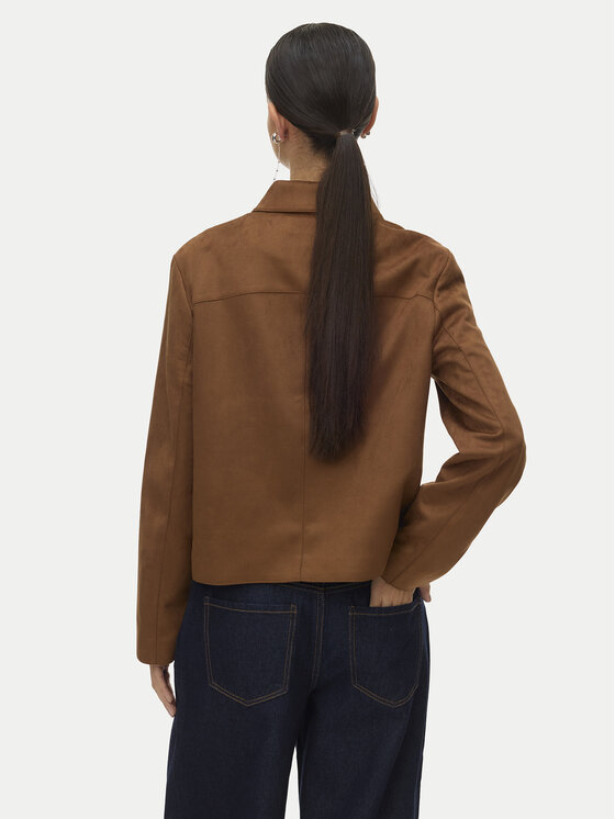 Vero Moda Vero Moda Prechodná bunda Jose Kelly 10338632 Hnedá Regular Fit