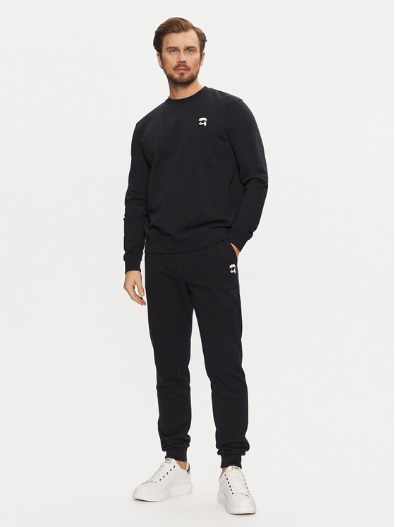 KARL LAGERFELD KARL LAGERFELD Spodnie dresowe 705713 551900 Granatowy Regular Fit