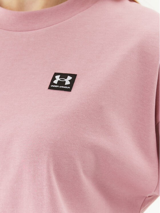 Under Armour Under Armour Majica Ua W Logo Lc Oversized Hw Ss 1379948 Roza Loose Fit