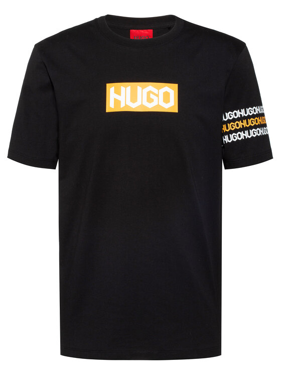 HUGO Hugo T-shirt Dake 50448862 Nero Regular Fit