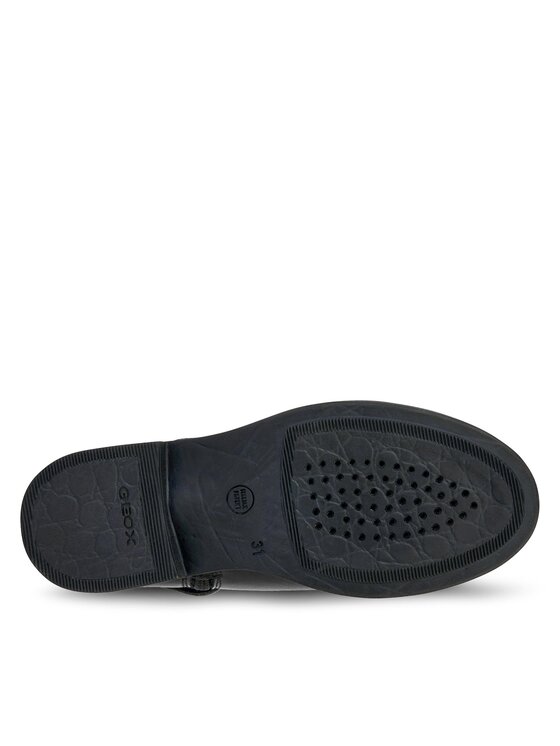 Geox Geox Botine J Agata Girl Wpf J36HZA 04377 C9999 D Negru