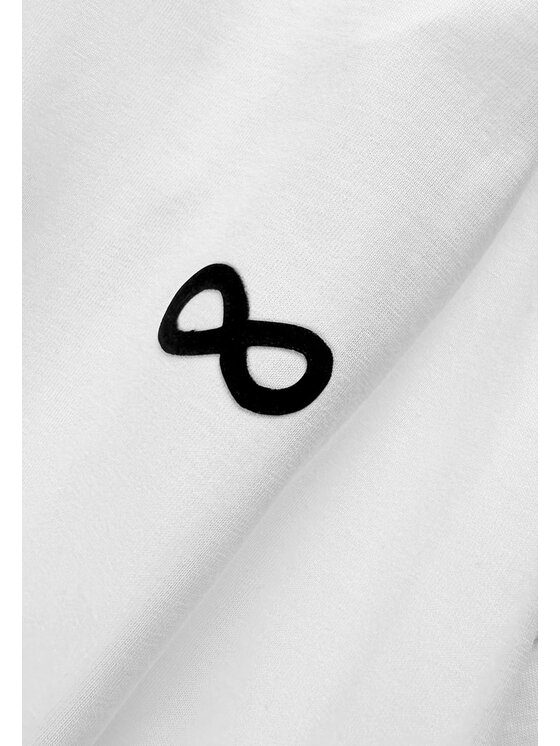 PROSTO. PROSTO. T-Shirt Big Log Infinity KL261MTEE1031 Biały Oversize
