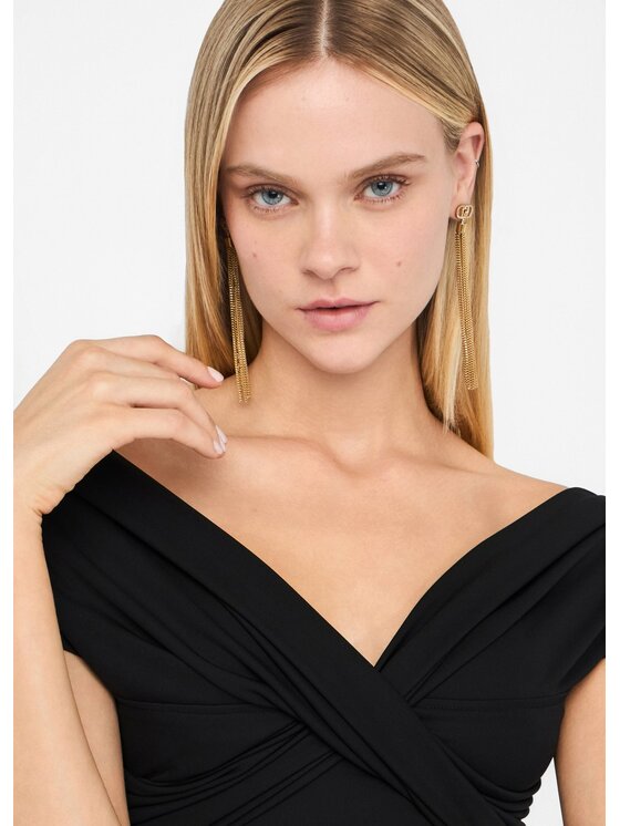 Liu Jo Liu Jo Vestito da giorno UF5274J484422222 Nero Slim Fit