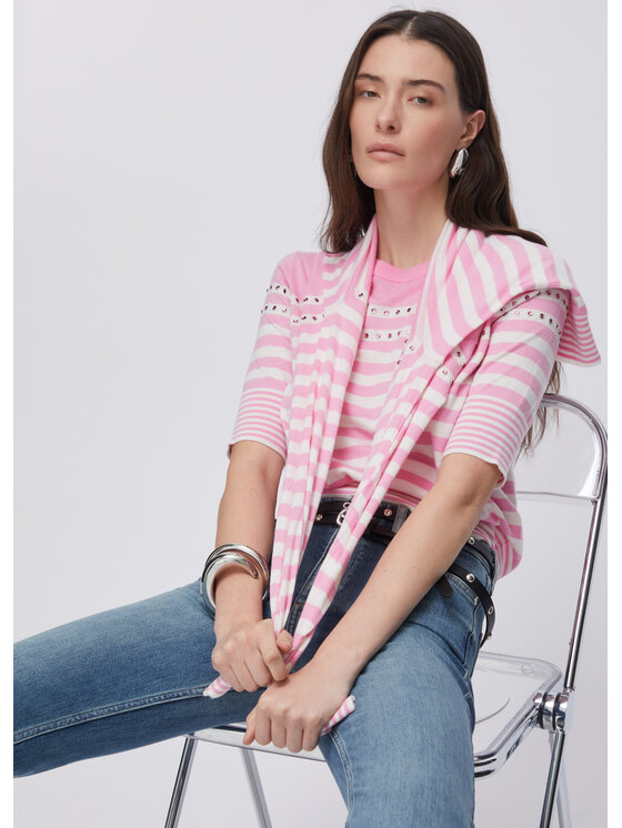 Liu Jo Liu Jo Maglione WA6142MA16RS1638 Rosa Regular Fit