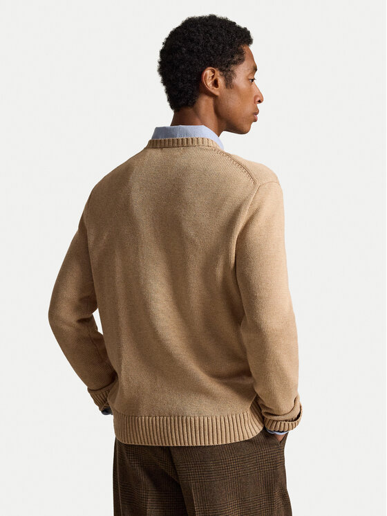 Polo Ralph Lauren Polo Ralph Lauren Пуловер 710810846034 Бежов Regular Fit