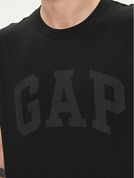 Gap Gap T-Shirt 856659-10 Černá Regular Fit