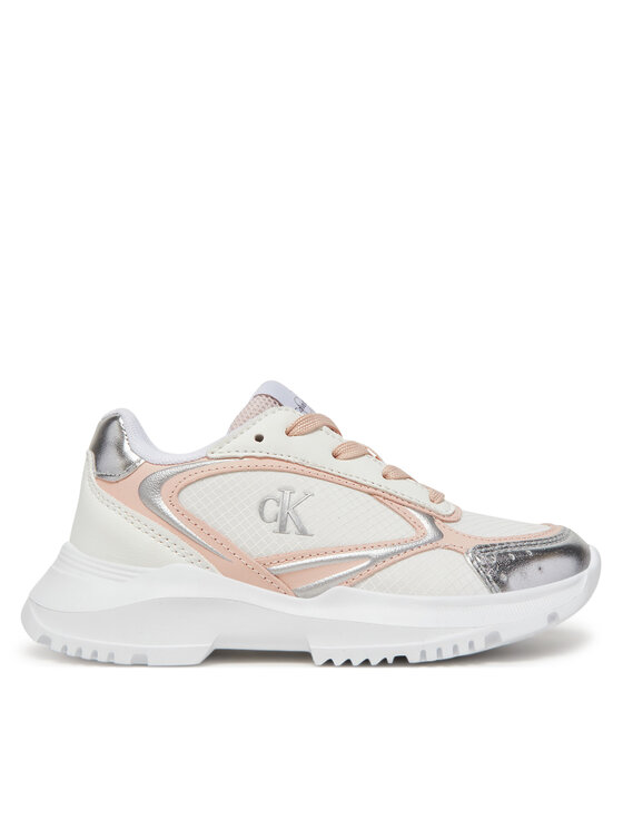 Calvin Klein Jeans Sneakersy V3A9-82031-1695Y M Biela