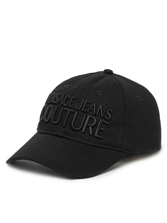 Versace Jeans Couture Versace Jeans Couture Czapka z daszkiem 78VAZK32 Czarny