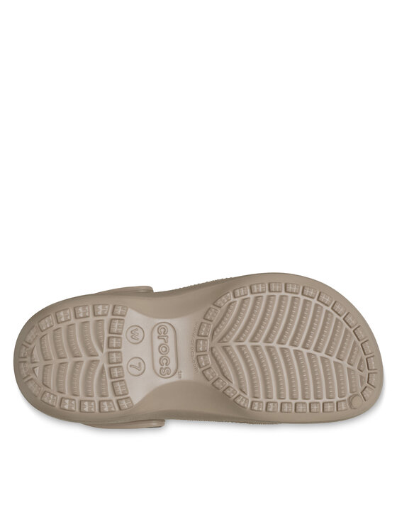 Crocs Crocs Klapki Classic Platform Clog 206750 Beżowy